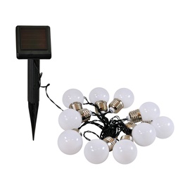 Lampa Polux Balls 309280, 0.2W, IP44, melna