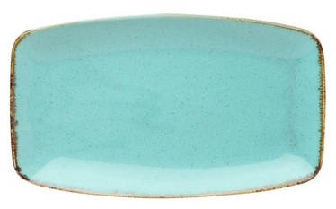 Porland Seasons In-Depth Serving Plate 31x18.4cm Turquoise