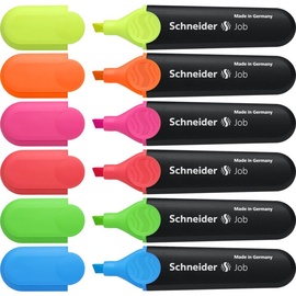 Schneider Pen Job Highlighter 6pcs 115096