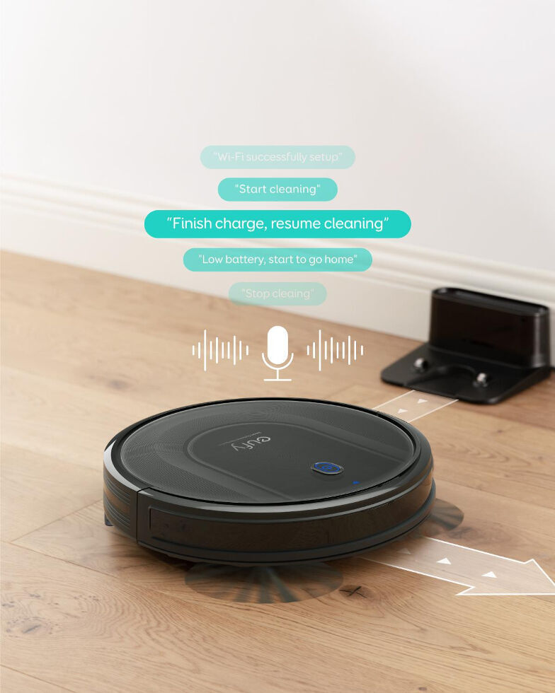 Dulkių siurblys - robotas Eufy RoboVac G10 Hybrid - Senukai.lt