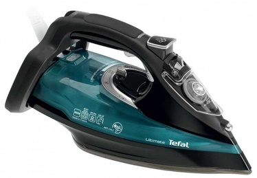 Утюг Tefal Ultimate Anti-Calc FV9745, черный/зеленый