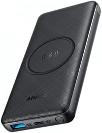 Uzlādēšanas ierīce – akumulators (Power bank) Anker PowerCore III 10K Wireless, 10000 mAh, melna