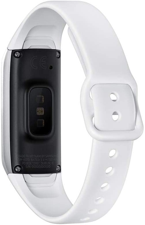 Išmanioji apyrankė Samsung Galaxy Fit, balta/sidabro/pilka