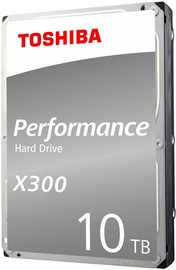 Kietasis diskas (HDD) Toshiba X300 HDWR11AEZSTA, 3.5", 10 TB