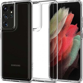 Чехол для телефона Spigen Ultra Hybrid, Samsung Galaxy S21 Ultra, прозрачный