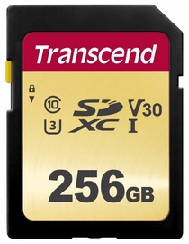 Transcend 500S 256GB SDXC CL10 UHS-I TS256GSDC500S