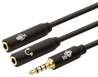 Juhe TB Cable 3.5mm / 3.5mm X 2 Black 0.3m