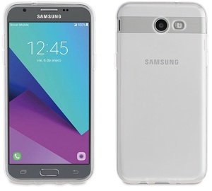 Muvit Crystal Soft Back Case For Samsung Galaxy J7 J730 Transparent