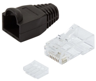 Logilink Cat. 6 Plug Connector x 100 Unshielded Black