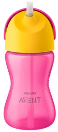 Kūdikių buteliukas Philips Avent Bendy, 300 ml, 1 m., rožinė