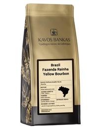 Кофе в зернах Kavos Bankas Brazil Yellow Bourbon, 0.5 кг