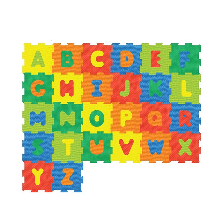 Puzle - paklājs Eva Puzzle Mat Alphabet 1082, 113.4 cm x 94.7 cm