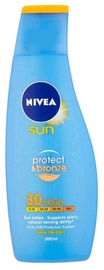 Nivea Sun Protect & Bronze Sun Lotion SPF30 200ml