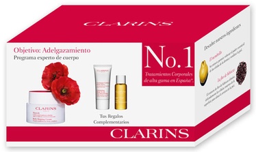 Clarins Masvelt Body Shaping Cream 200ml + 30ml Scrub + 10ml Tonic Oil
