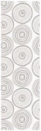 Vannitoakardin Domoletti GS-012, valge/must/hall, 180 cm x 180 cm