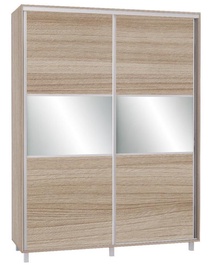 Spinta Bodzio SZP180W Latte, 180x60x240 cm, su veidrodžiu