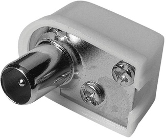 Адаптер Hama Antenna Plug Coax Angle Screwable