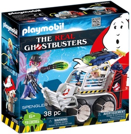 Playmobil Ghostbusters Spengler With Cage Car 9386