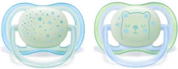 Соска Philips Avent Ultra Air, 0 мес., 2 шт.