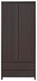 Black Red White Hallway Unit Kaspian 2 Wenge