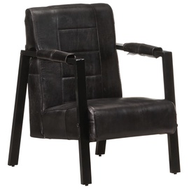 Tugitool VLX Leather 325148, must, 80 cm x 60 cm x 87 cm