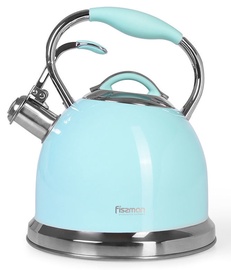 Fissman Felicity Whistling Tea Kettle 2.6l Blue