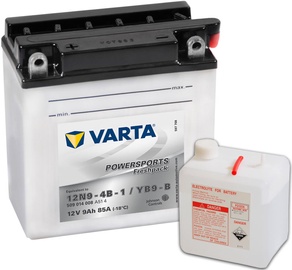 Akumulators Varta Powersports Freshpack SLI 12N9-4B-1 / YB9-B, 12 V, 9 Ah, 85 A