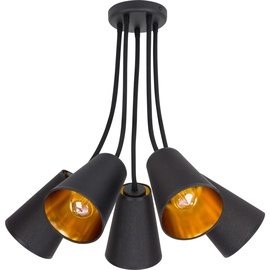 Lampa TK Lighting Wire Gold, karināms, 15 W, E27