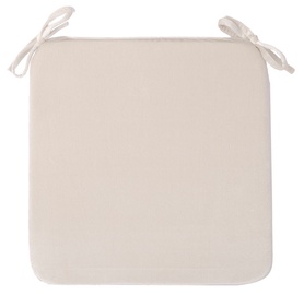 Home4you Deluxe 2 Chair Pad 39x39cm Creamy
