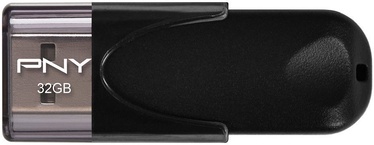 USB atmintinė PNY Attaché 4, juoda, 32 GB