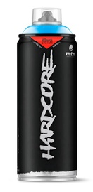 Aerosoolvärv Montana Hardcore, tavaline, helesinine (light blue), 0.4 l