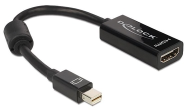 Адаптер Delock DisplayPort mini to HDMI Display port male, HDMI female, 0.18 м, черный