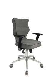 Biroja krēsls Entelo Perto Chrome AT03 Grey