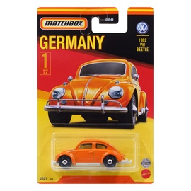 Bērnu rotaļu mašīnīte Mattel Best Of Germany 1962 VW Beetle, oranža