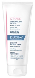 Ķermeņa krēms Ducray Dexyane Ictyane Emollient Nutritive, 200 ml