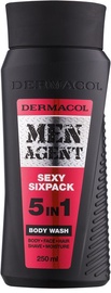 Dermacol Men Agent Sexy Sixpack Body Wash 5 in 1 250ml