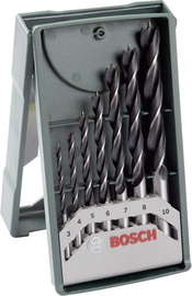 Puuride komplekt Bosch, puit, sirge, 10 mm x 133 mm