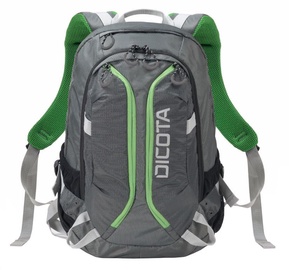Dicota Backpack Active 14-15.6 Grey/Lime