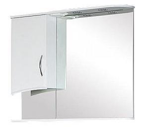 Norta Astor 14 Bathroom Cabinet Left White