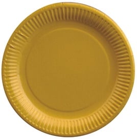 Pap Star Paper Plate 23cm 20pcs Yellow