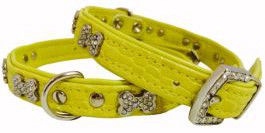 Hunter Collar Croque Bone Yellow 32cm