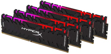 Kingston HyperX Predator RGB 64GB 3200MHz DDR4 CL16 Kit Of 4 HX432C16PB3AK4/64