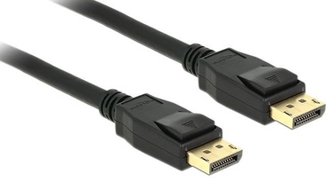 Провод Delock Displayport / Displayport Display port male, Display port male, 2 м, черный