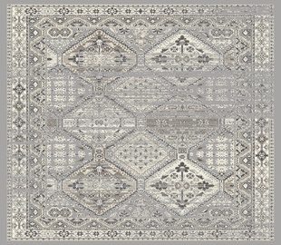 Ковер Oriental Weavers Norway 280_EM1 V, серый/многоцветный, 120 см x 67 см
