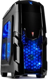 Inter-Tech Q2 Illuminator Blue Midi-Tower Black