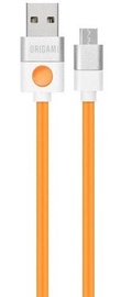 Провод Lark, Micro USB/USB, 1.5 м, oранжевый