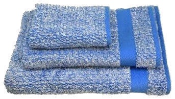 Полотенце Ardenza Melange Terry, синий, 140 см x 70 см, 3 шт.