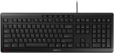 Klaviatūra CHERRY Stream Keyboard EN, melna