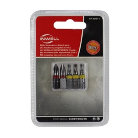 Комплект Screwdriver Bit Set YF-40511 5pcs