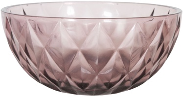 Kauss Home4you Coral Glass Bowl 22cm Purple